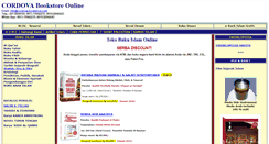 Desktop Screenshot of cordova-bookstore.com